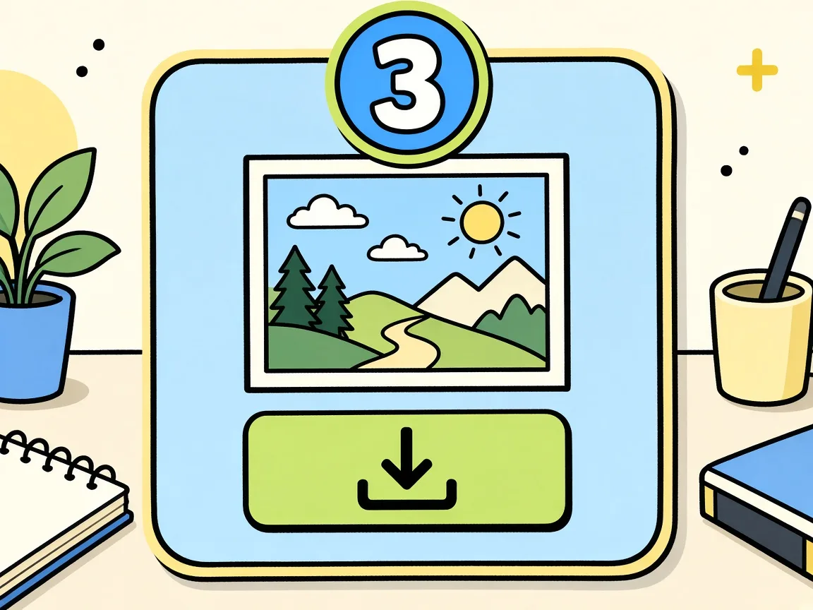 Step 3: generate and download your image