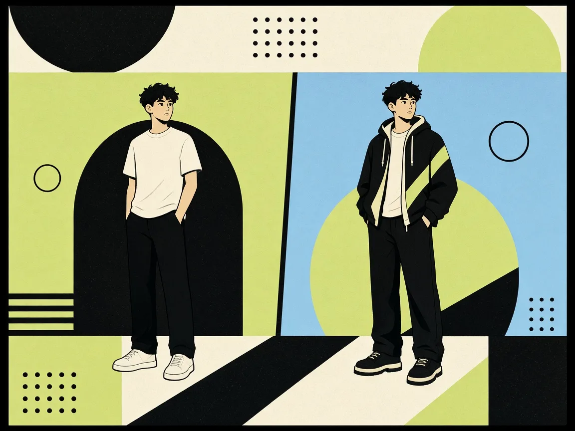 AI clothes changer outfit swap sample