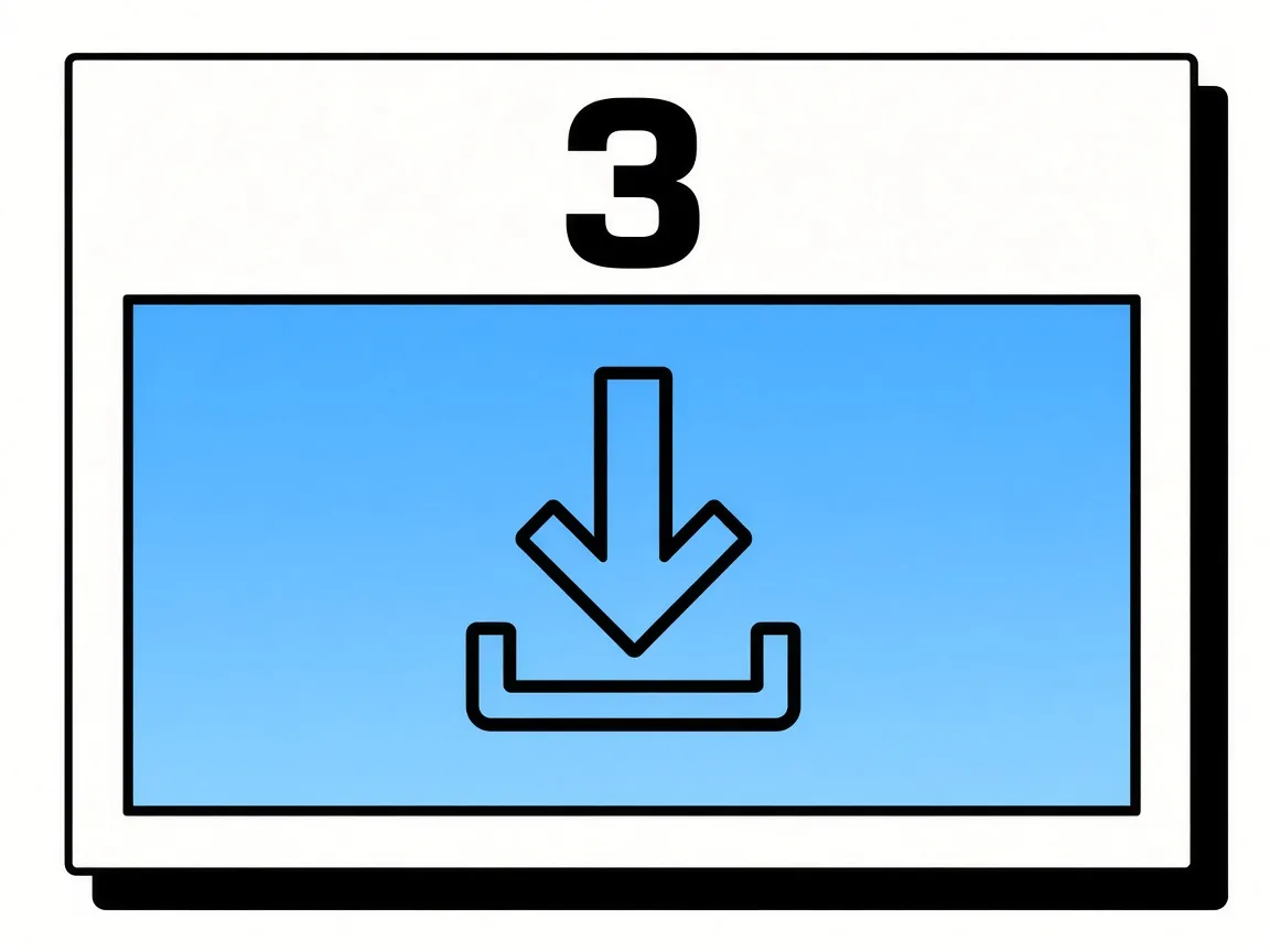 Step 3: generate and download
