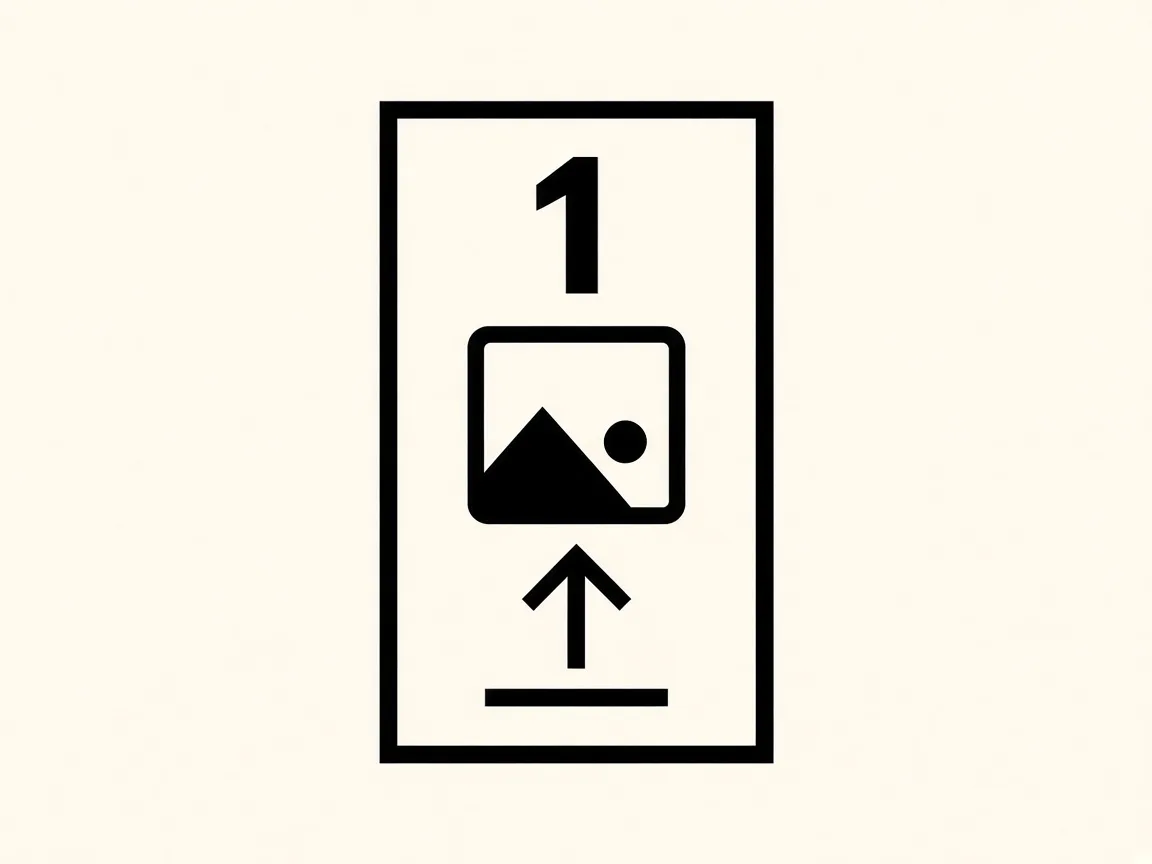 Step 1: upload your image