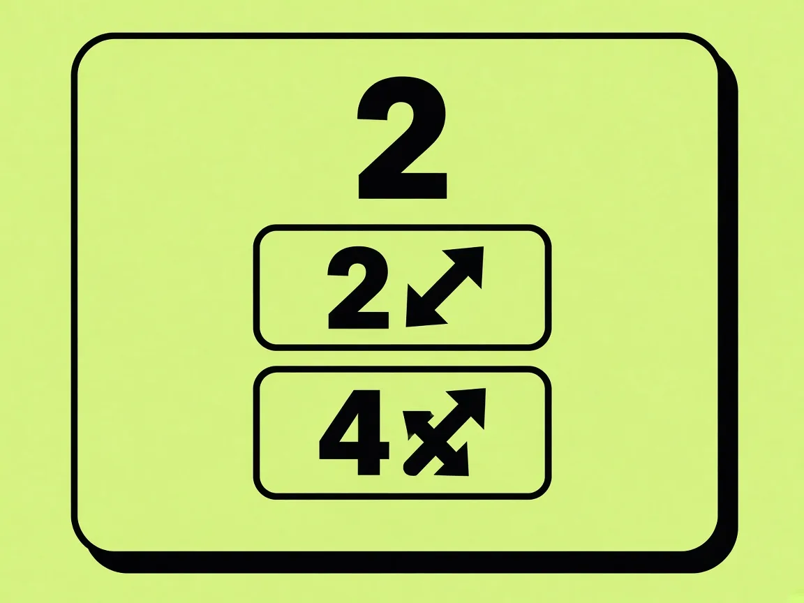 Step 2: choose 2X or 4X