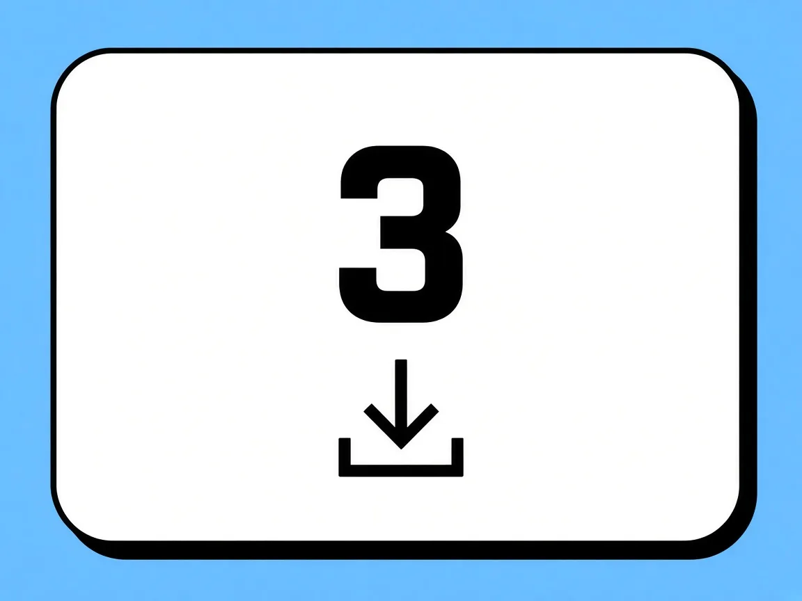 Step 3: download sharper result