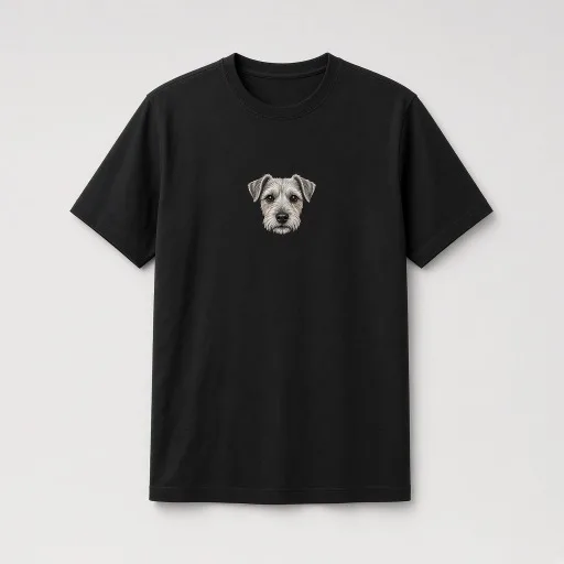 Black graphic tee